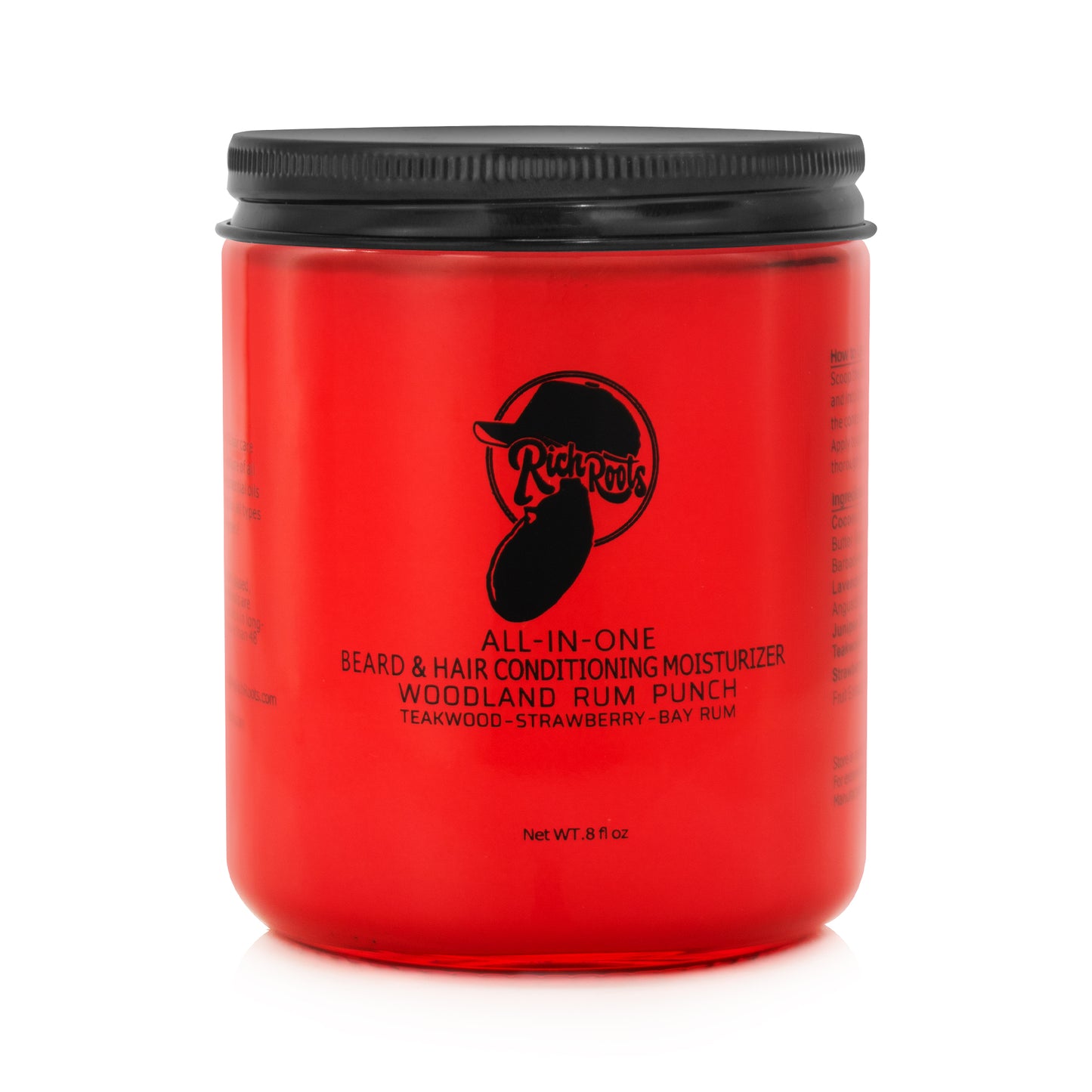 Acondicionador hidratante todo en uno Rich Roots para barba y cabello (Original)