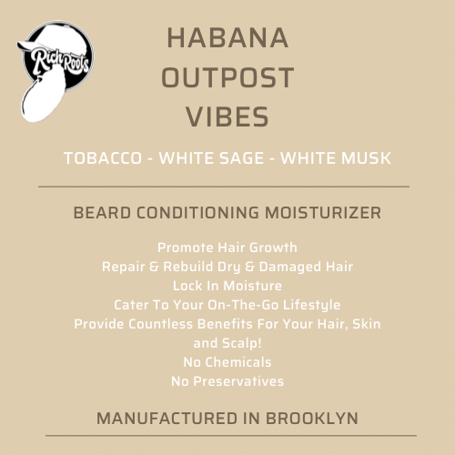 Rich Roots All-In-One Beard & Hair Conditioning Moisturizer (Habana Outpost Vibes)(HOV)
