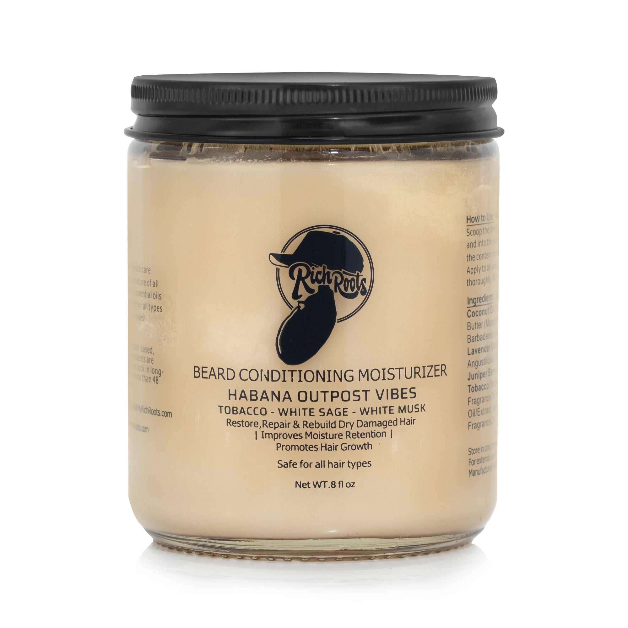 Rich Roots All-In-One Beard & Hair Conditioning Moisturizer (Habana Outpost Vibes)(HOV)
