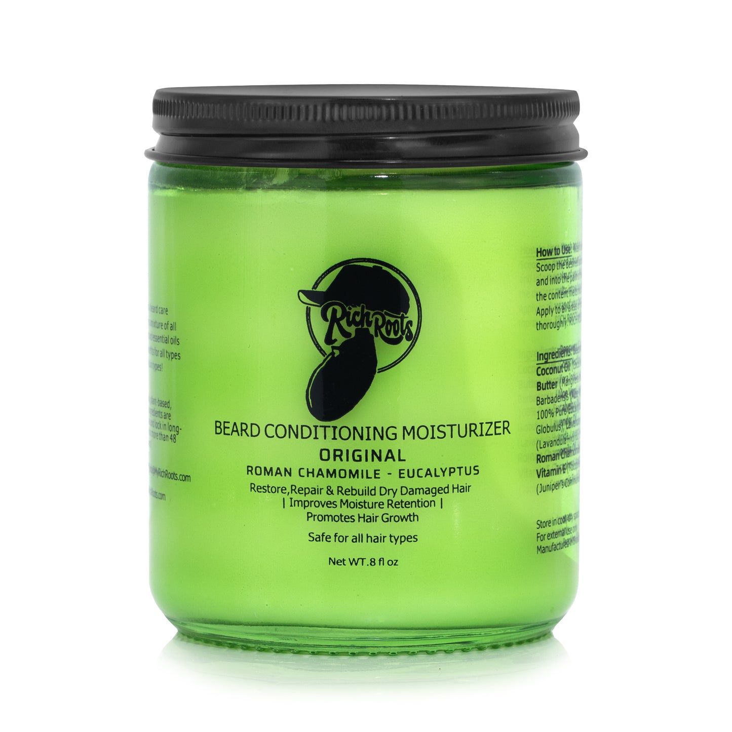 Acondicionador hidratante y todo en uno para barba Rich Roots (Original)