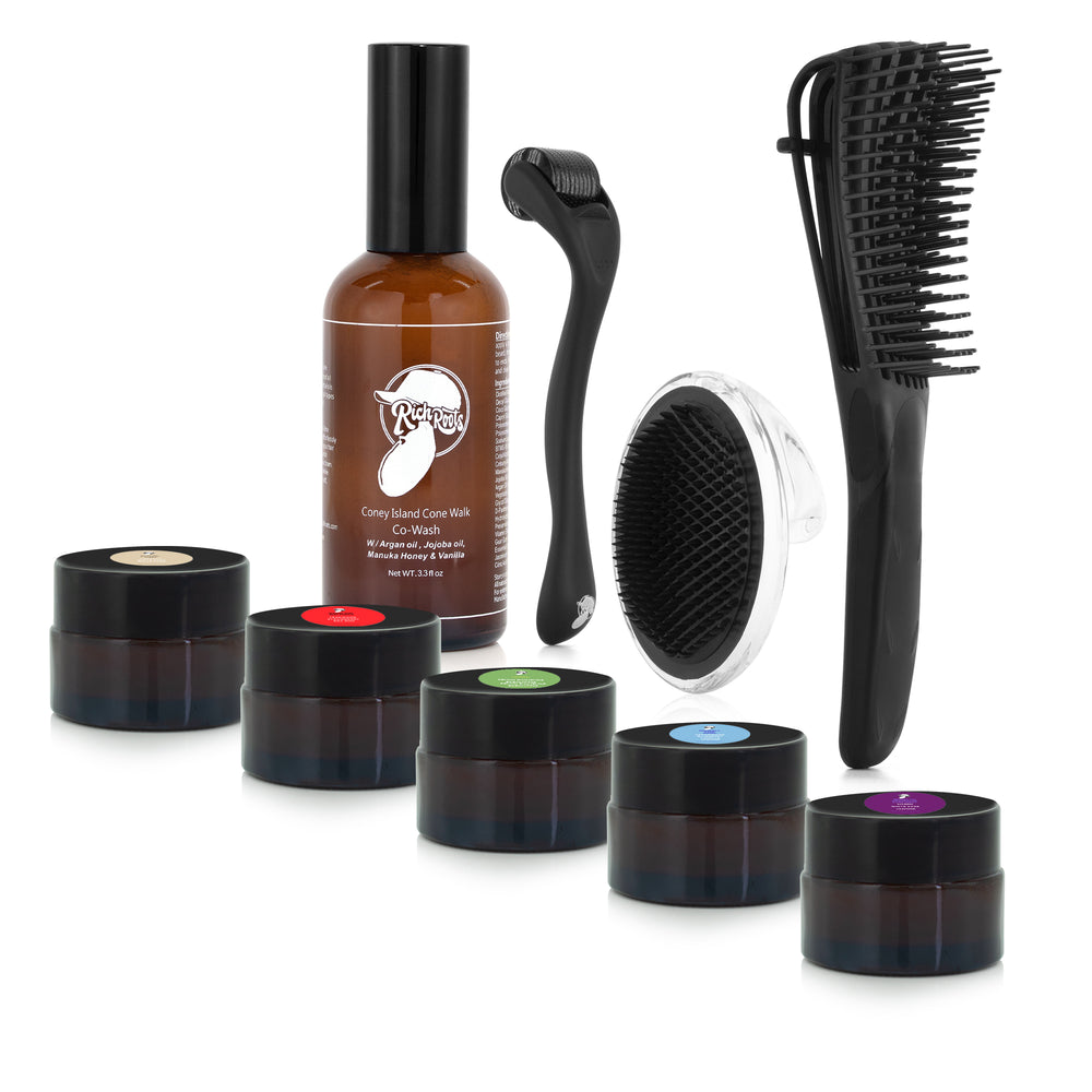 MEJOR VALOR: Rich Roots All-In-One Brooklyn's BEST Kit (todo lo que se muestra en la imagen está incluido)