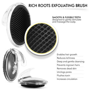 Cepillo exfoliante Rich Roots