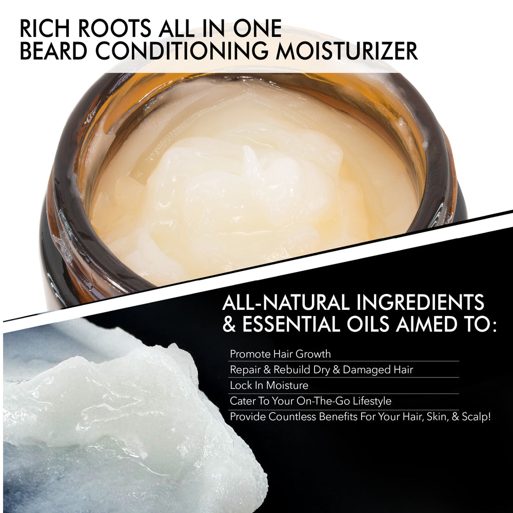 Rich Roots All-In-One Beard & Hair Conditioning Moisturizer (Woodland Rum Punch)(WRP)